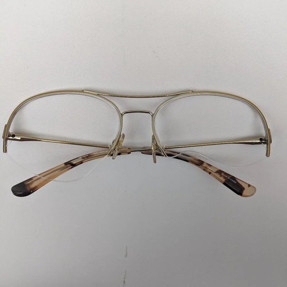 🕶️Frame only! Tory Burch TY6038-106R5 Semi Rimless Sunglasses 55/16-135 /JLE742​